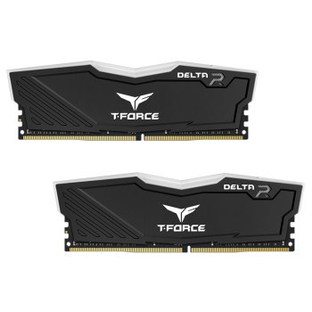 Team T-Force Delta RGB Black 32GB 2x16GB 3200MHz CL16 DDR4 Gaming Ram (TF3D432G3200HC16FDC01)