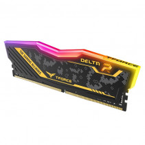 Team T-Force TUF Yellow Delta RGB 16GB 1x16GB 3200Mhz DDR4 Gaming Ram CL16 (TF9D416G3200HC16F01)
