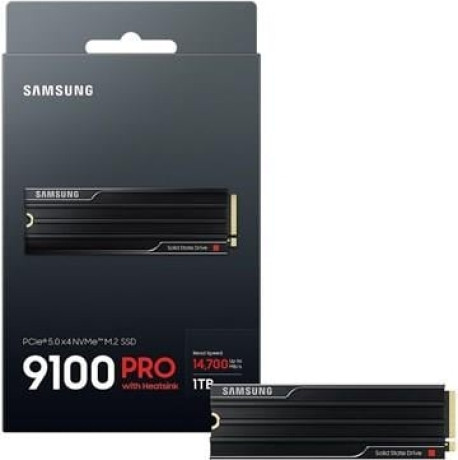 1TB SAMSUNG 9100 PRO HEATSINK 14700/14800MB/s MZ-VAP1T0CW SSD (Resmi Distribütör Garantili)