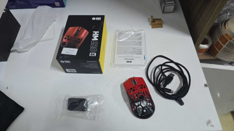 HAWK GAMING HM620 KABLOSUZ SIYAH KIRMIZI M(OUTLET)