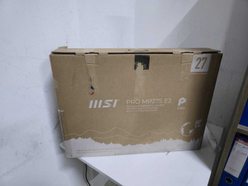 MSI PRO MP275 E2  27¨ 1MS 120HZ ADAPTIVE-S(OUTLET)