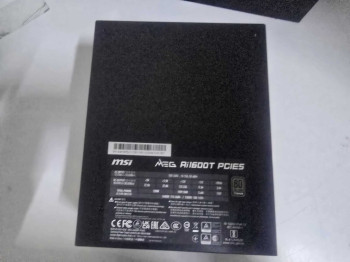 MSI MEG AI1600T PCIE5 1600W80+ TITANIUM FU(OUTLET)