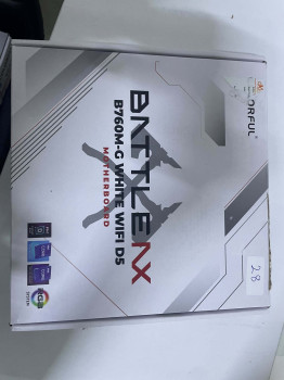 COLORFUL BATTLE-AX B760M-G WHITE WIFI V20 (OUTLET)