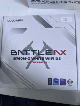 COLORFUL BATTLE-AX B760M-G WHITE WIFI V20 (OUTLET)
