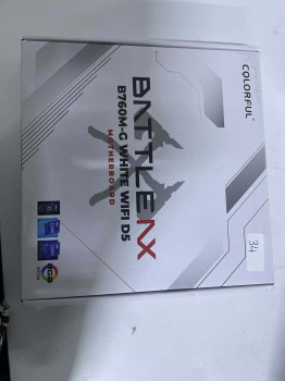 COLORFUL BATTLE-AX B760M-G WHITE WIFI V20 (OUTLET)