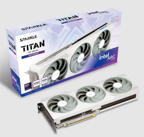 SPARKLE NTEL ARC B580 TITAN LUNA OC 12GB EKRN KRTI